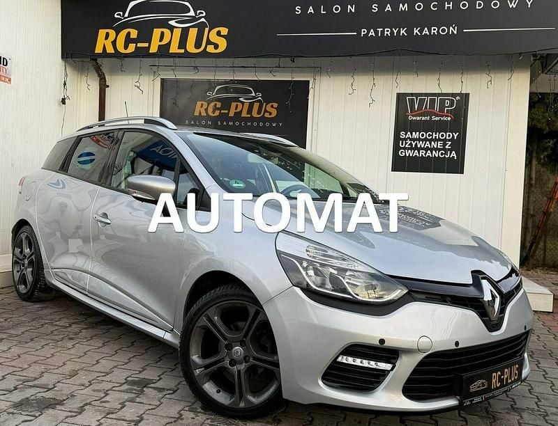 Srebrny (metalik) Używany 2013 Renault Clio GrandTour GT Kombi | 29 900 zł - Obraz 1/4