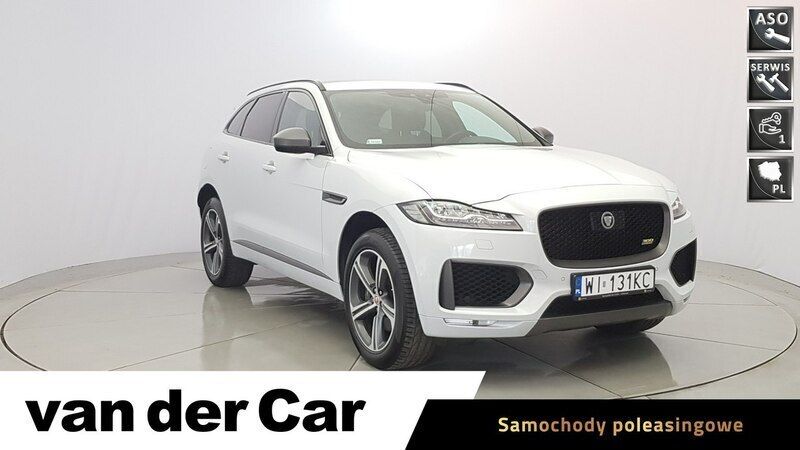 Biały (metalik) Używany 2019 Jaguar F-Pace SUV | 155 900 zł - Obraz 1/4