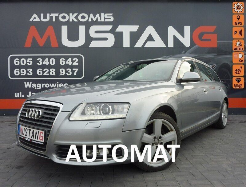 Szary (metalik) Używany 2009 Audi A6 Kombi | 24 900 zł (Uczciwa cena) - Obraz 1/4