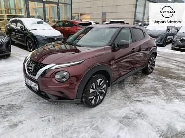 Bordowy Używany 2024 Nissan Juke Acenta SUV | 84 900 zł (Dość drogi) - Obraz 1/4