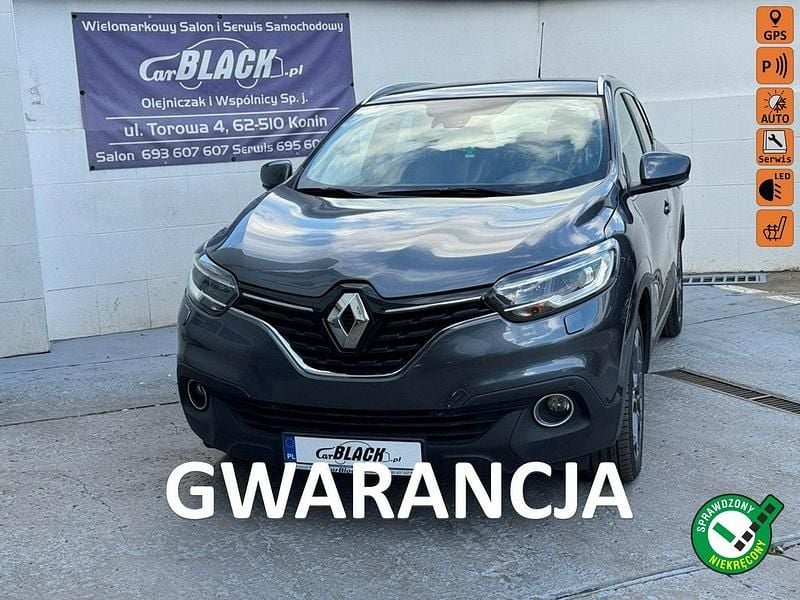 Szary Używany 2016 Renault Kadjar SUV | 53 890 zł (Uczciwa cena) - Obraz 1/4