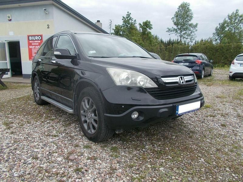 Czarny Używany 2008 Honda CR-V SUV | 38 900 zł - Obraz 1/4