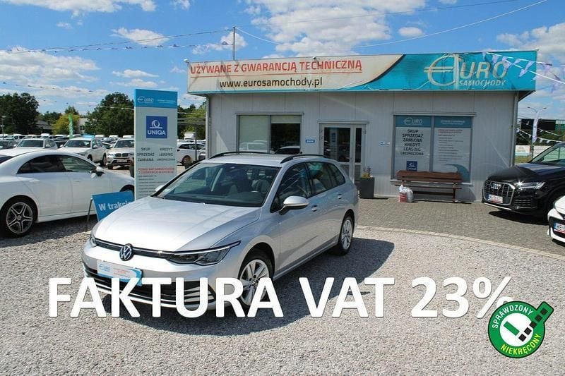 Srebrny (metalik) Używany 2022 VW Golf VIII Kombi | 56 829 zł (Dobra cena) - Obraz 1/4