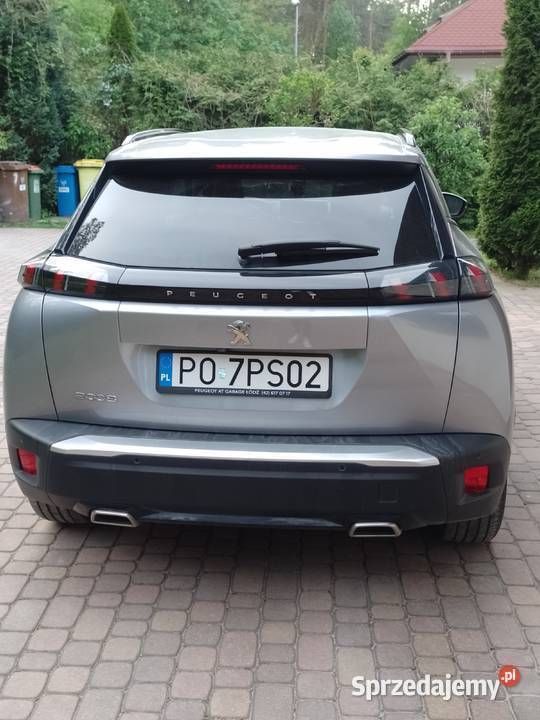 Szary Używany 2020 Peugeot 2008 SUV | 87 000 zł - Obraz 1/4