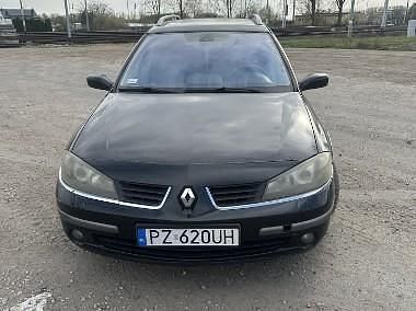 Czarny Używany 2006 Renault Laguna II Kombi | 4100 zł - Obraz 1/4