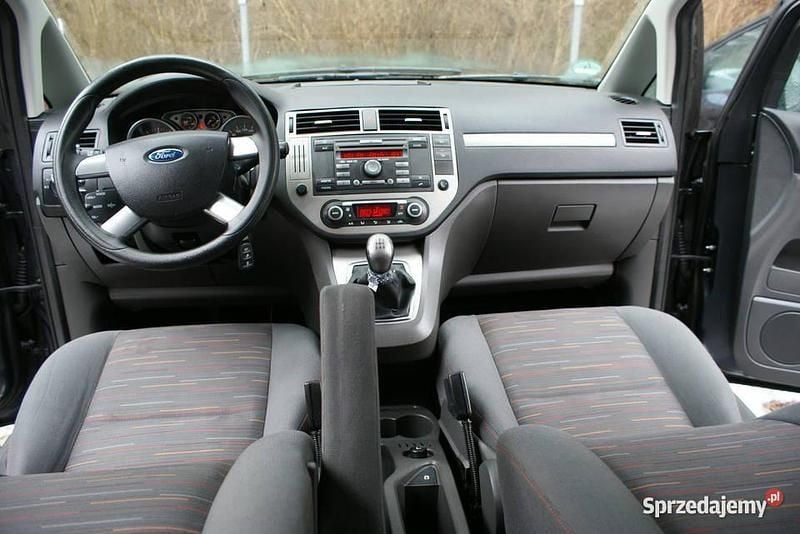 Szary Używany 2009 Ford C-MAX Minivan | 10 900 zł (Uczciwa cena) - Obraz 1/3