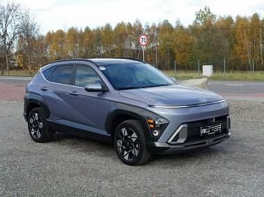 Niebieski Używany 2024 Hyundai Kona SUV | 99 800 zł - Obraz 1/4