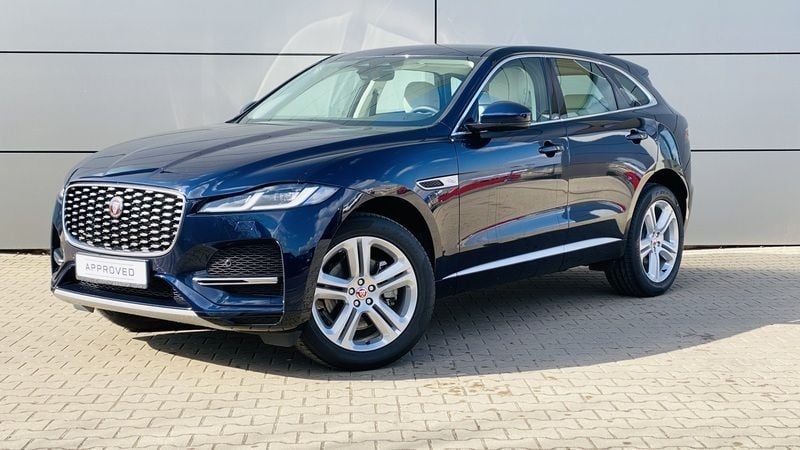 Portofino blue Używany 2023 Jaguar F-Pace SE SUV | 279 000 zł - Obraz 1/4