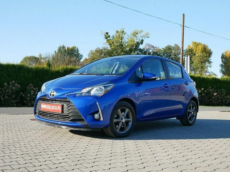 Niebieski (metalik) Używany 2019 Toyota Yaris Hatchback | 49 700 zł (Uczciwa cena) - Obraz 1/4