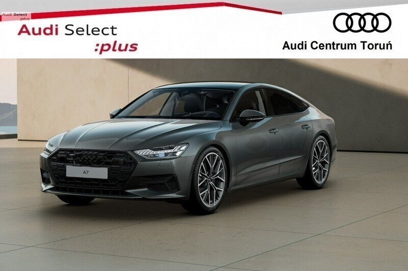 Szary Używany 2024 Audi A7 Ambiente Hatchback | 339 000 zł - Obraz 1/4