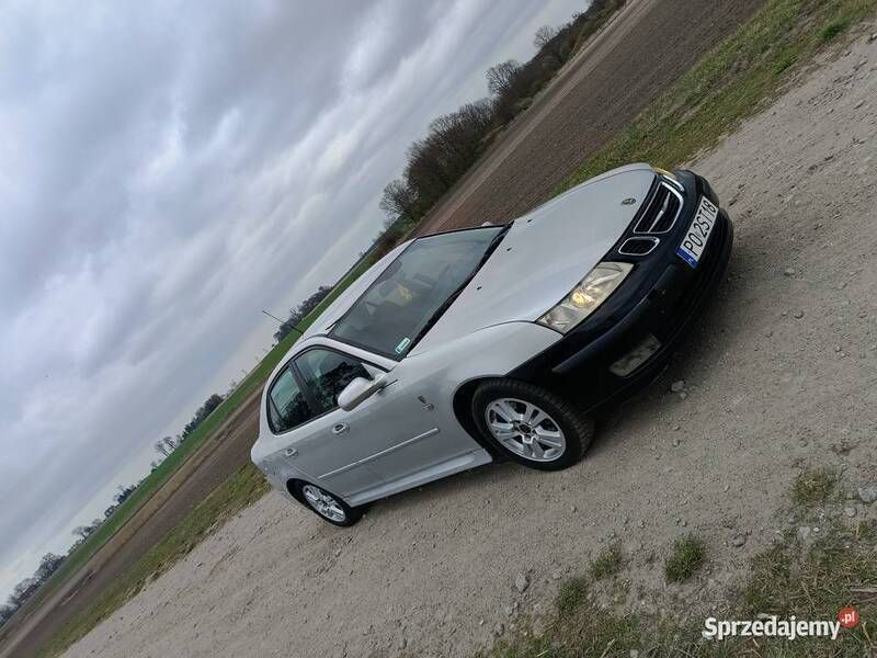 Srebrny Używany 2006 Saab 9-3 Sedan/Limuzyna | 3000 zł (Super Cena) - Obraz 1/4