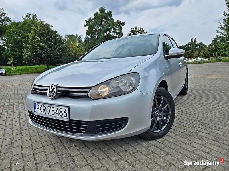 Srebrny Używany 2009 VW Golf VI Hatchback | 21 900 zł (Uczciwa cena) - Obraz 1/4