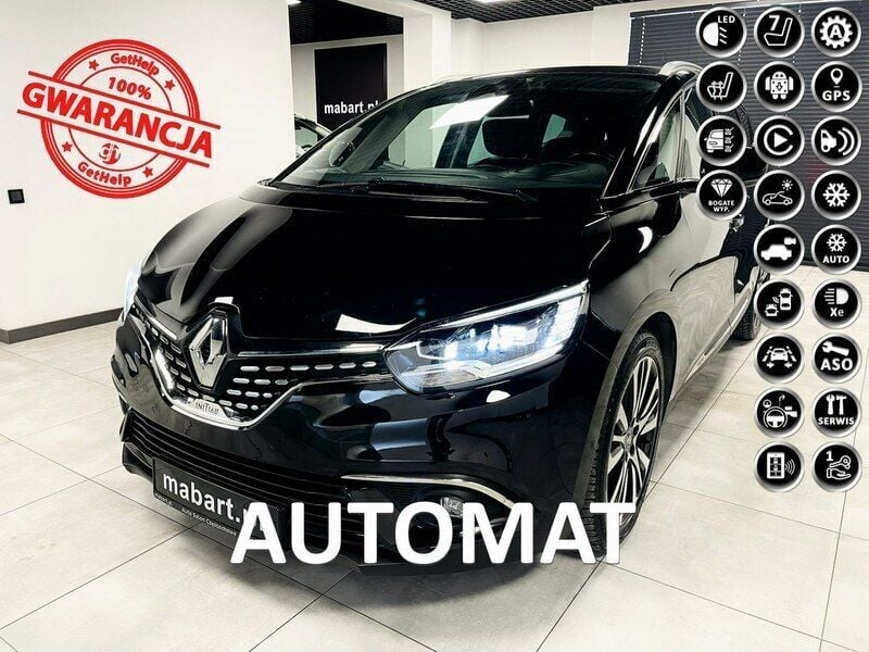 Czarny Używany 2018 Renault Grand Scénic IV Bose Edition Minivan | 66 700 zł (Dość drogi) - Obraz 1/4