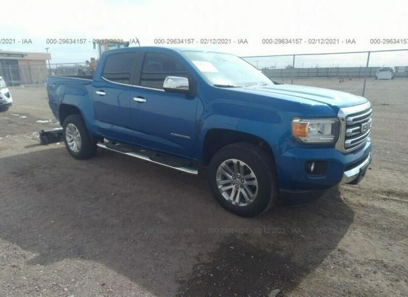 Niebieski Używany 2018 GMC Canyon Pickup | 96 000 zł - Obraz 1/4