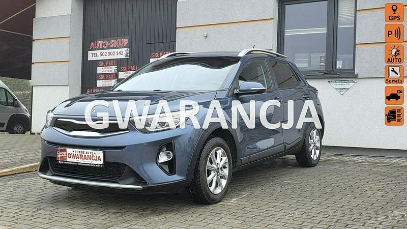 Niebieski Używany 2018 Kia Stonic SUV | 48 300 zł (Uczciwa cena) - Obraz 1/4