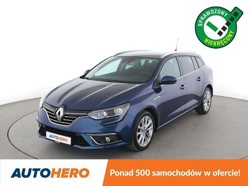 Niebieski Używany 2016 Renault Mégane GrandTour Kombi | 41 900 zł (Uczciwa cena) - Obraz 1/3