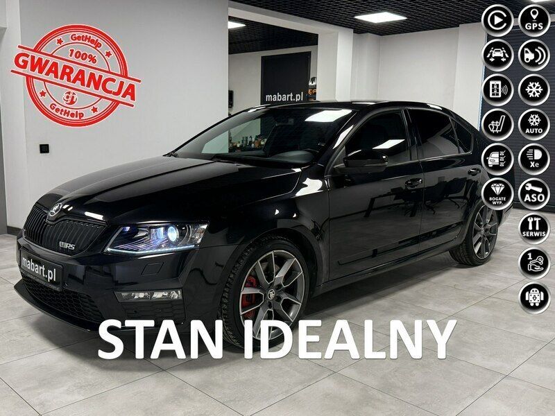 Czarny (metalik) Używany 2015 Skoda Octavia Sedan/Limuzyna | 63 500 zł (Drogi) - Obraz 1/4