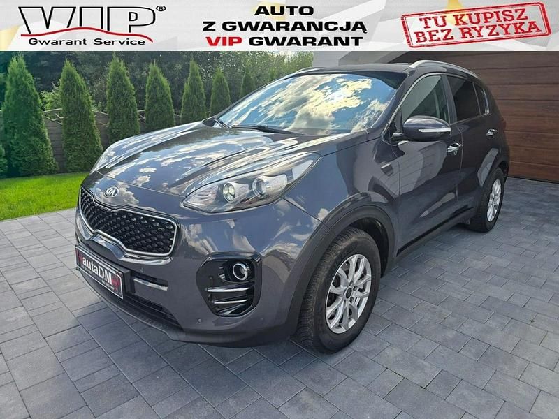 Szary Używany 2018 Kia Sportage 2 SUV | 69 999 zł (Uczciwa cena) - Obraz 1/4