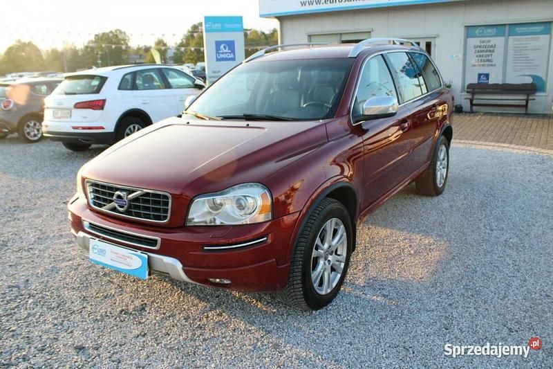 Bordowy Używany 2012 Volvo XC90 SUV | 53 900 zł - Obraz 1/4