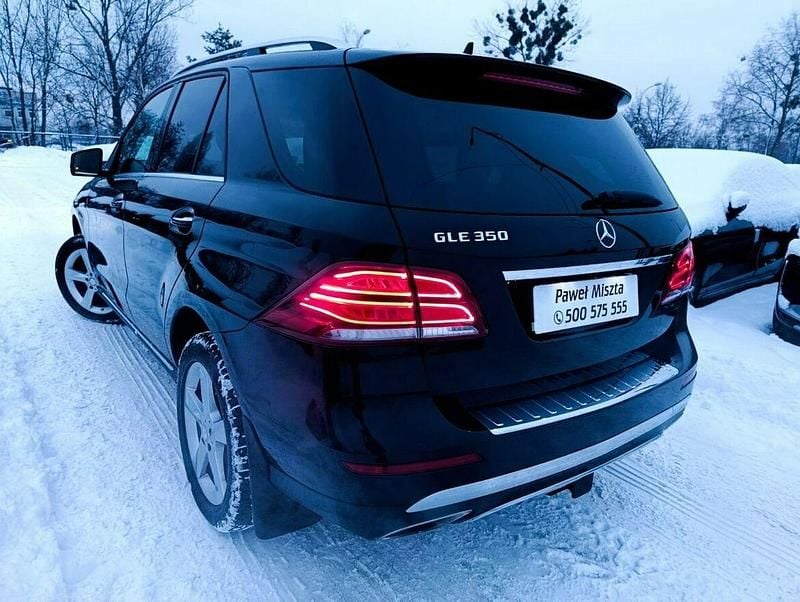 Używany Mercedes GLE350 306 KM (225 kW) 2016 Czarny SUV