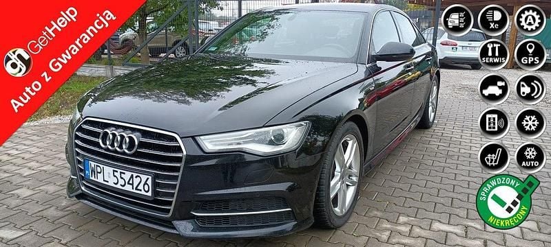 Czarny Używany 2015 Audi A6 S-Line Sedan/Limuzyna | 63 000 zł (Uczciwa cena) - Obraz 1/4