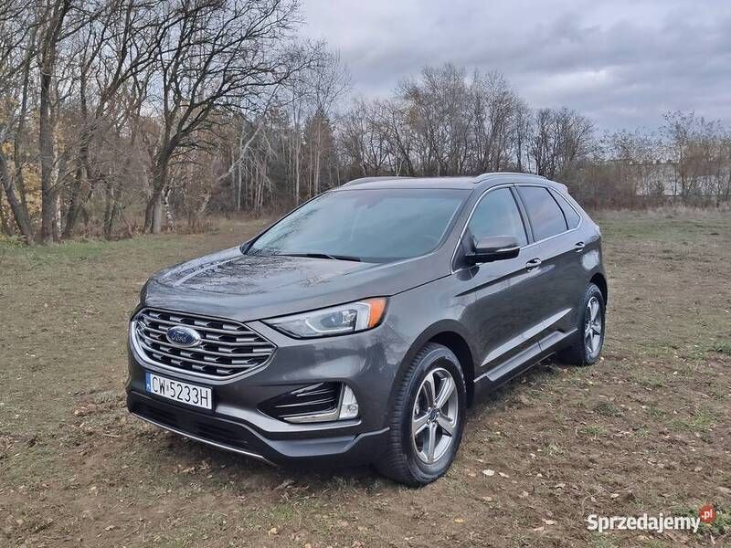 Szary Używany 2020 Ford Edge SUV | 90 000 zł (Uczciwa cena) - Obraz 1/4