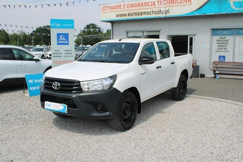 Biały Używany 2020 Toyota HiLux Pickup | 72 276 zł (Uczciwa cena) - Obraz 1/3