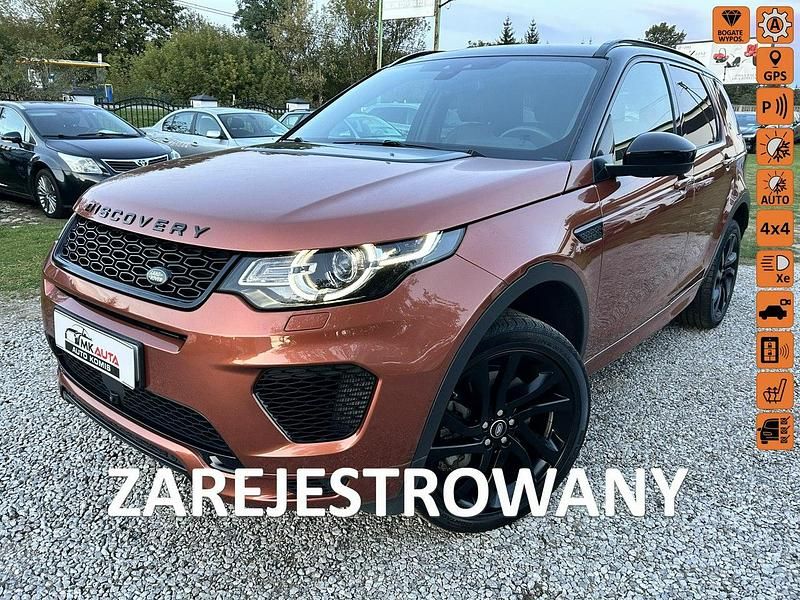 Czerwony (metalik) Używany 2017 Land Rover Discovery Sport SUV | 98 900 zł - Obraz 1/4