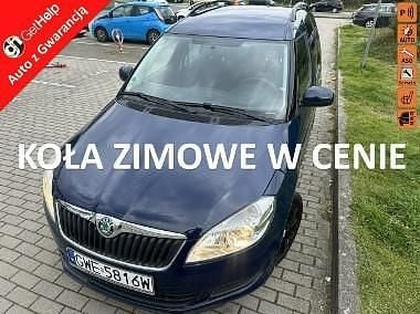 Niebieski Używany 2012 Skoda Roomster Minivan | 14 300 zł - Obraz 1/4