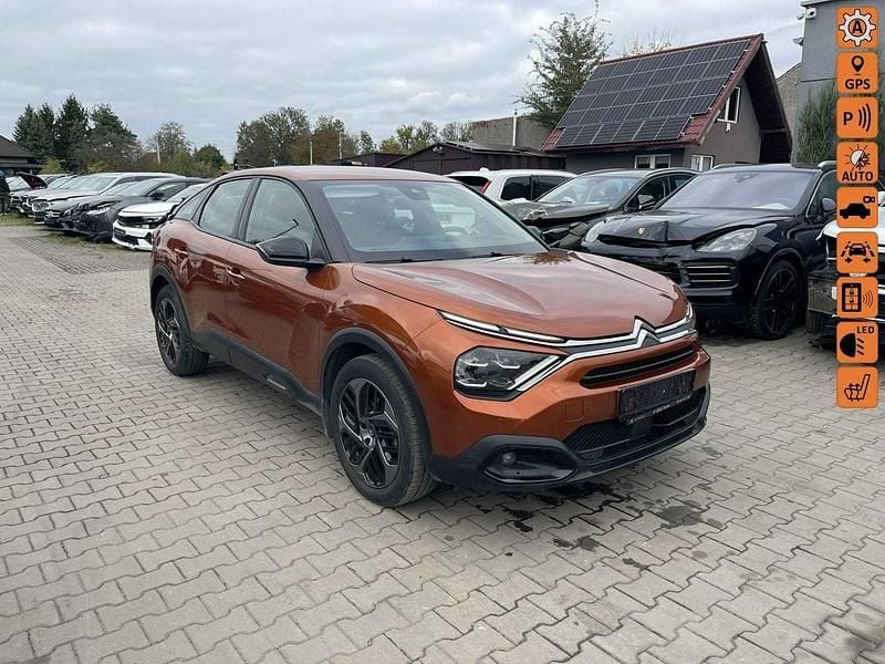Pomarańczowy (metalik) Używany 2022 Citroën C4 Hatchback | 44 900 zł - Obraz 1/4