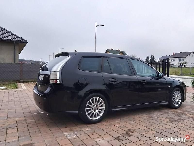 Używany Saab 9-3 2008 Czarny Kombi