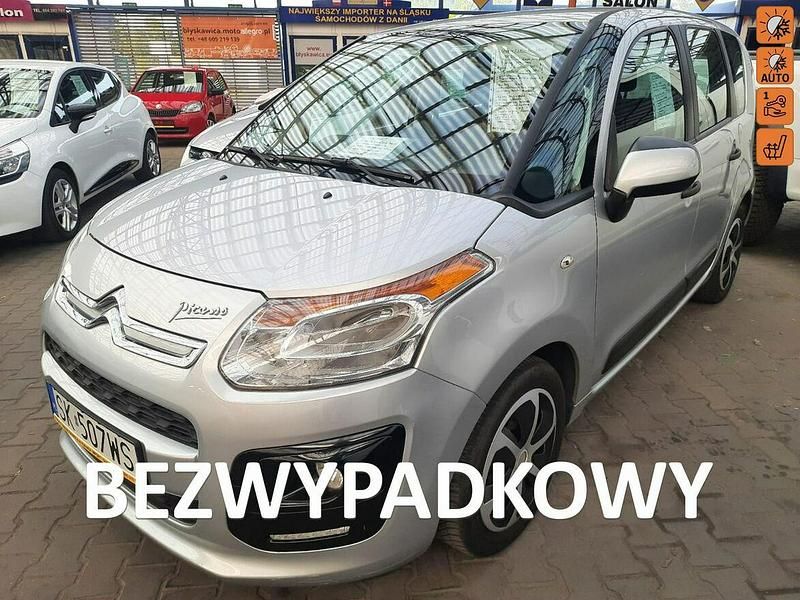 Srebrny Używany 2014 Citroën C3 Picasso Minivan | 22 200 zł - Obraz 1/4
