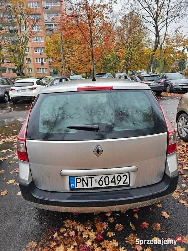 Srebrny Używany 2006 Renault Mégane II Kombi | 4800 zł (Uczciwa cena) - Obraz 1/4
