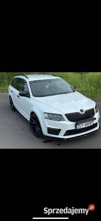 Biały Używany 2015 Skoda Octavia vRS Kombi | 47 000 zł (Uczciwa cena) - Obraz 1/4