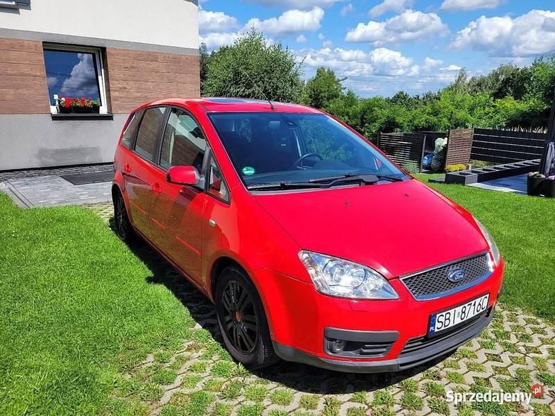 Czerwony Używany 2005 Ford C-MAX Minivan | 5500 zł (Dobra cena) - Obraz 1/4