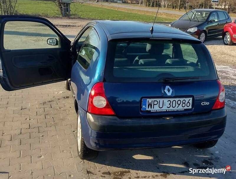 Granatowy Używany 2001 Renault Clio II Hatchback | 2800 zł (Uczciwa cena) - Obraz 1/2