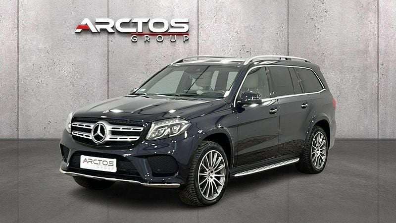 Używany Mercedes GLS400 2017 Niebieski SUV