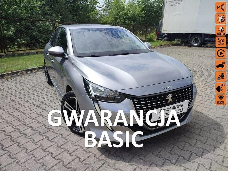 Srebrny (metalik) Używany 2019 Peugeot 208 Hatchback | 39 900 zł (Dość drogi) - Obraz 1/4