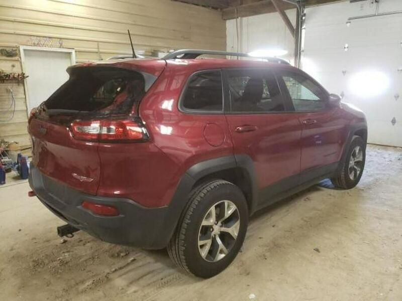 Używany Jeep Cherokee Trailhawk 271 KM (199 kW) 2017 Czerwony SUV