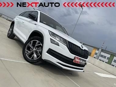 Biały Używany 2021 Skoda Kodiaq SportLine SUV | 125 900 zł (Dość drogi) - Obraz 1/4