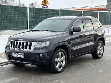 Czarny Używany 2012 Jeep Grand Cherokee Overland SUV | 52 900 zł (Super Cena) - Obraz 1/4
