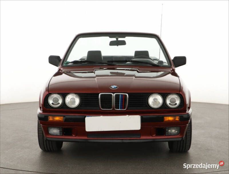 Czerwony Używany 1992 BMW 318 Cabriolet Kabriolet | 57 500 zł - Obraz 1/4
