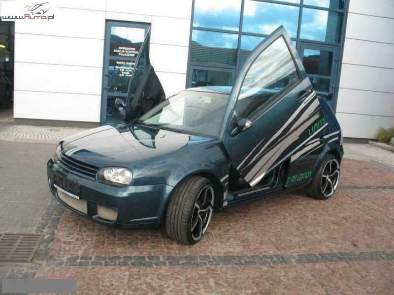 Zielony (metalik) Używany 2003 VW Golf IV Hatchback | 14 900 zł - Obraz 1/4