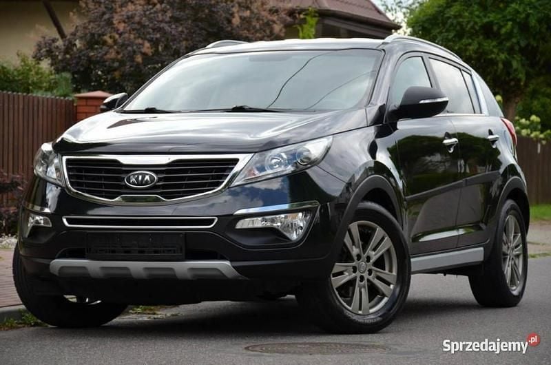 Czarny Używany 2012 Kia Sportage 2 SUV | 37 800 zł (Uczciwa cena) - Obraz 1/4