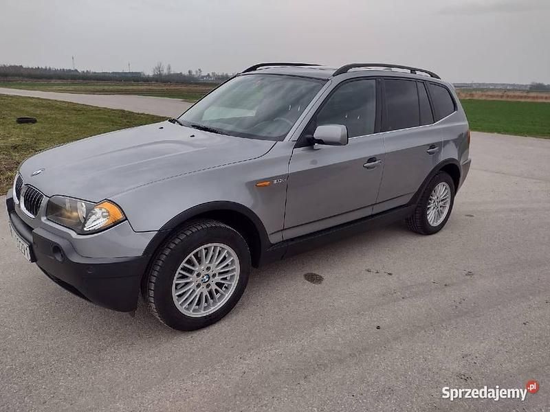 Szary Używany 2005 BMW X3 SUV | 24 500 zł (Uczciwa cena) - Obraz 1/4