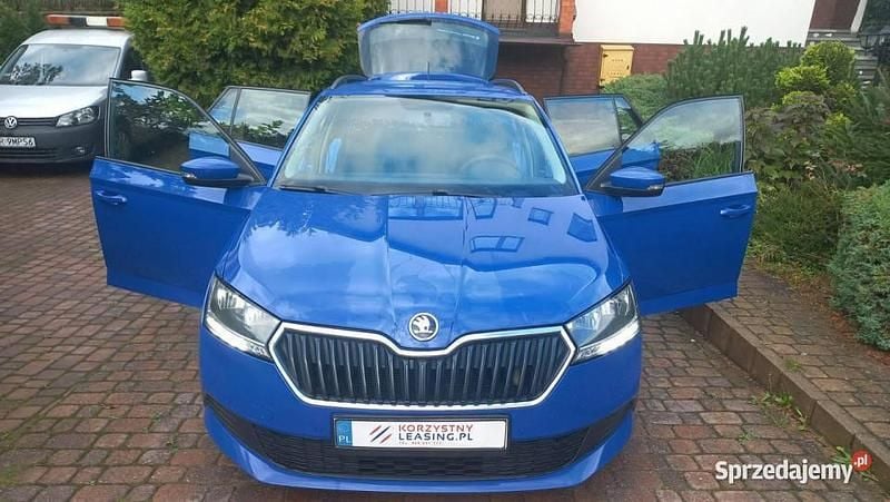 Niebieski Używany 2022 Skoda Fabia Kombi | 32 900 zł (Uczciwa cena) - Obraz 1/4