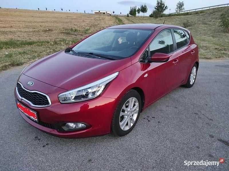 Czerwony Używany 2013 Kia Ceed Hatchback | 27 000 zł (Drogi) - Obraz 1/4