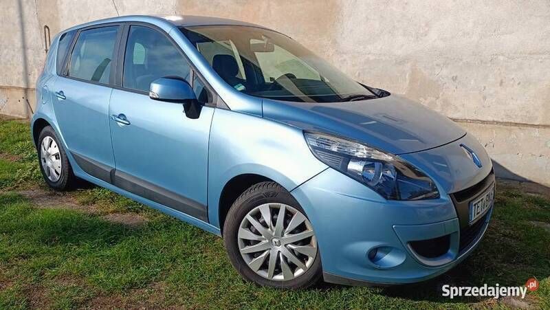 Niebieski Używany 2009 Renault Scénic III Minivan | 14 950 zł (Dość drogi) - Obraz 1/4