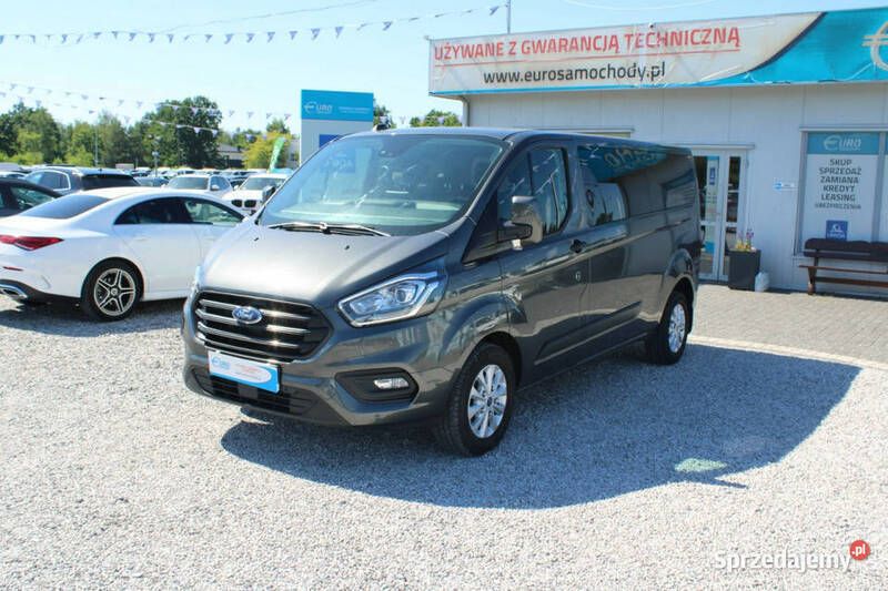 Szary Używany 2023 Ford Transit Custom Trend Minivan | 142 899 zł (Uczciwa cena) - Obraz 1/4