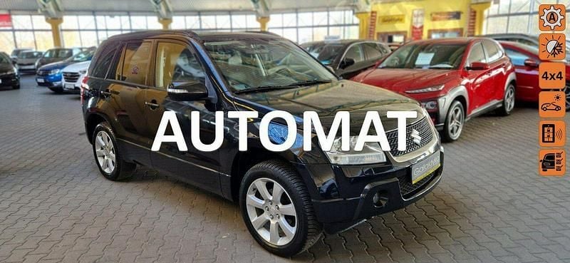 Czarny (metalik) Używany 2008 Suzuki Grand Vitara SUV | 36 900 zł - Obraz 1/4